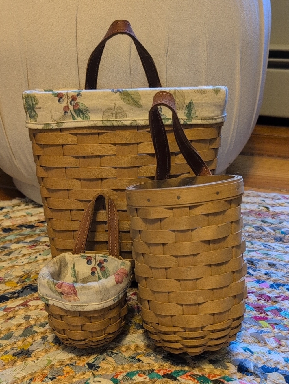 Lot Of Hanging Longaberger Baskets